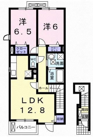 【間取り】 | イジュ　アクシズ