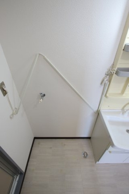 【設備】 | 春木マンション | 室内洗濯機置場