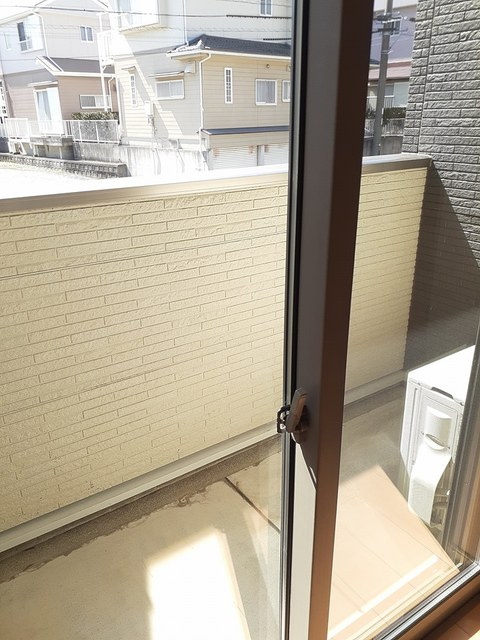 ポラリスⅡのバルコニー