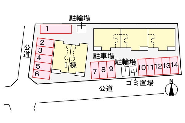 ポラリスⅡの区画図