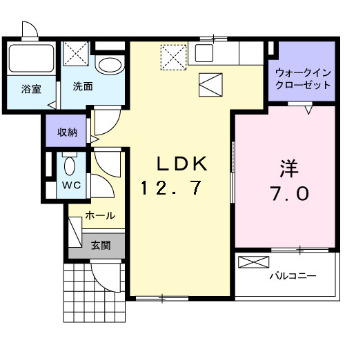 ポラリスⅡの間取り