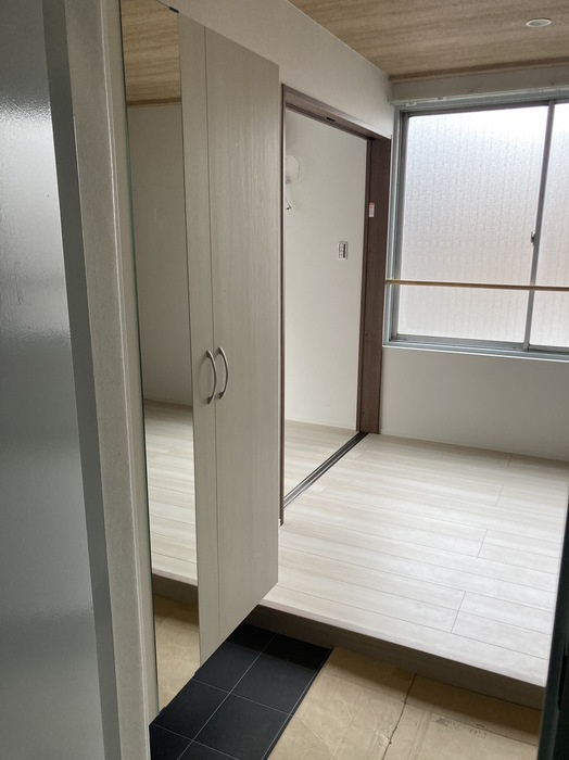 リーベルコートⅡの玄関|ゆったりとした玄関です