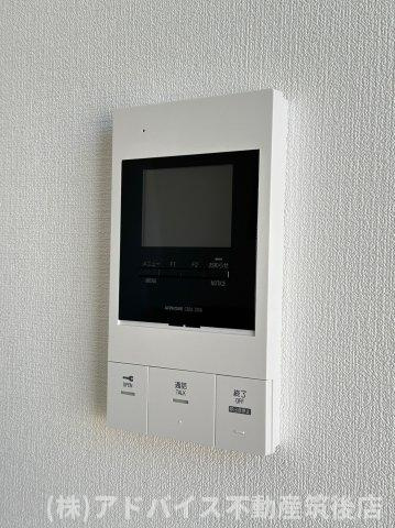 八女市本村のアパートのセキュリティ