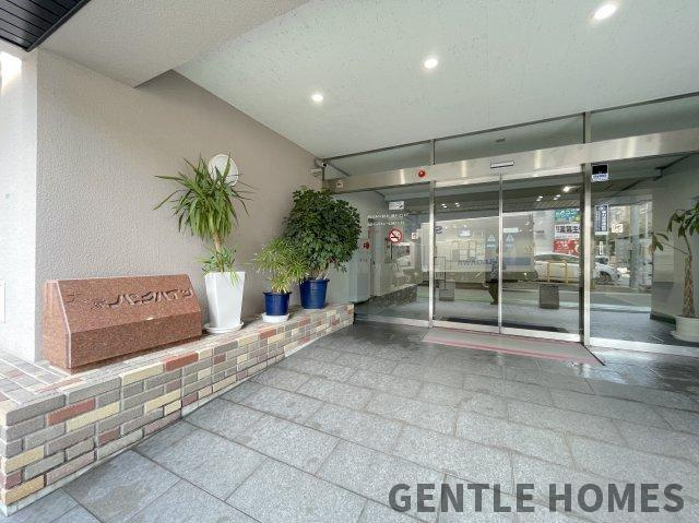 大濠パークハイツのエントランス
