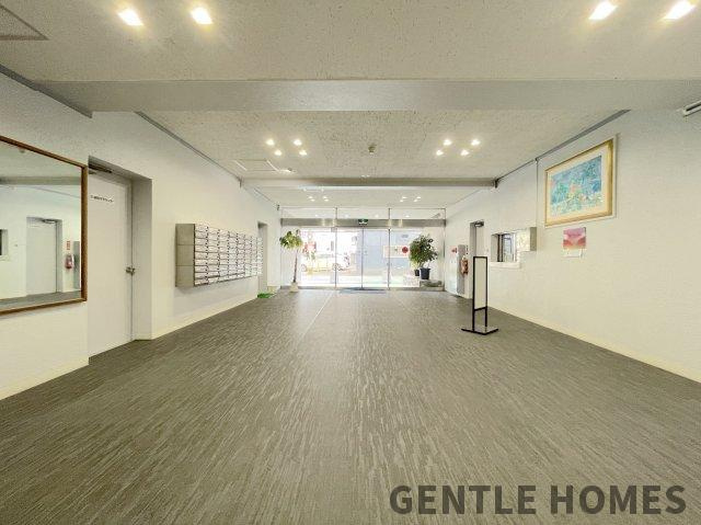 大濠パークハイツのエントランス