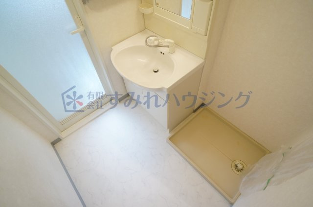 タカマツレジデンス宝塚山本の洗面所|参考、同建物・同間取りの号室