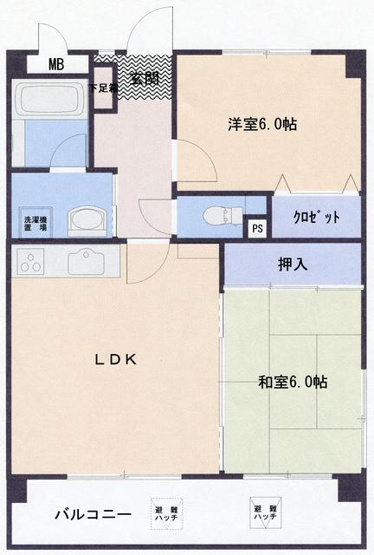 【間取り】 | リバーコート