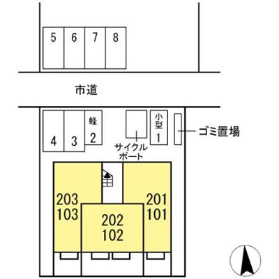【駐車場】 | D-roomシャンヴル