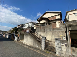 【前面道路含む現地写真】 | 宇治市木幡南山　売土地　建築条件なし | 土地170.40㎡・51.45坪。お子様とキャッチボール、大勢でBBQなどの夢が実現します。