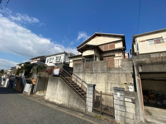 【前面道路含む現地写真】 | 宇治市木幡南山　売土地　建築条件なし | 南側道路で日中は電気をつける必要がなく、光熱費が節約できます！