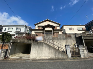 【前面道路含む現地写真】 | 宇治市木幡南山　売土地　建築条件なし | 間口広々9.89ｍ！