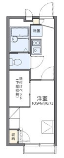 レオパレスさくらの間取り