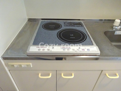 【キッチン】 | E-GATE | 安心なIH２口コンロです。