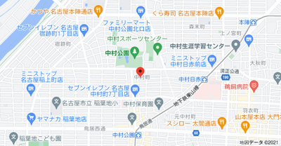 【地図】 | ハーモニーテラス中村町Ⅲ