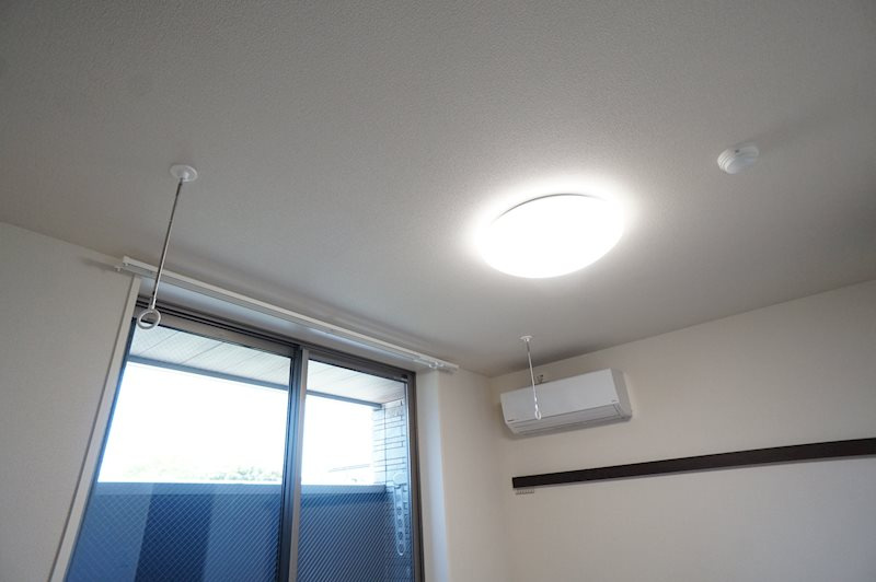 Ronsardの設備|お部屋内でも洗濯物が干せます♪