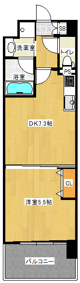 ピアッツァレント奈良医大前の間取り
