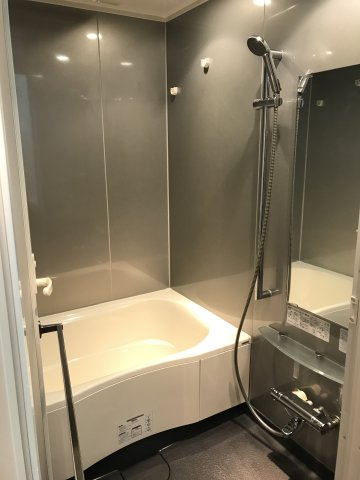 ピアッツァレント奈良医大前の浴室|浴室乾燥機付きの分譲マンション仕様のバスルーム