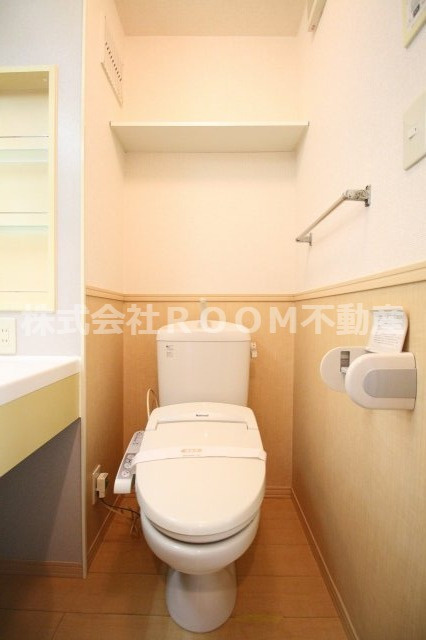 ヴィラ・モナリエール のトイレ|シンプルで使いやすいトイレです