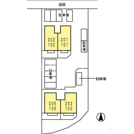 一宮市住吉１丁目のアパートのその他共用部分