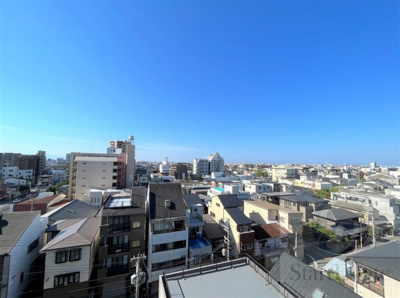 【展望】 | パルメーラ北畠イマジン | 南向きバルコニーからの眺望