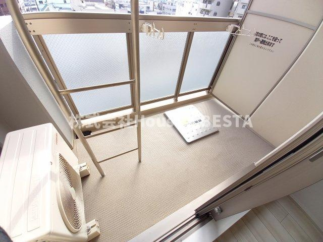 ワールドアイ神戸ハーバーランドのバルコニー