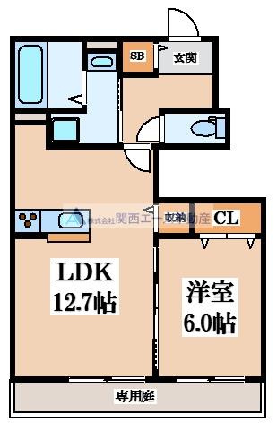 【間取り】 | ボヌール・アクル