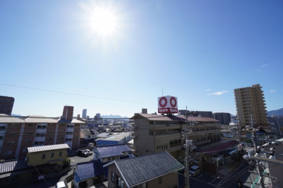 【展望】 | グランドメゾン鈴峯学園前(リフォーム済) | 現地（2023年2月16日13：00頃）撮影