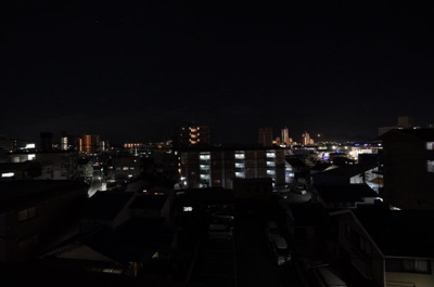 【展望】 | グランドメゾン鈴峯学園前(リフォーム済) | 現地（2023年2月3日20：00頃）撮影