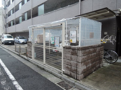 【その他共用部分】 | ライオンズプラザ伊勢佐木モール | ゴミ置場です。