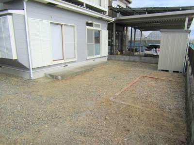 【駐車場】 | 中古戸建　笛吹市石和町唐柏 | 駐車場です