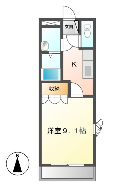 フィアブラットの間取り