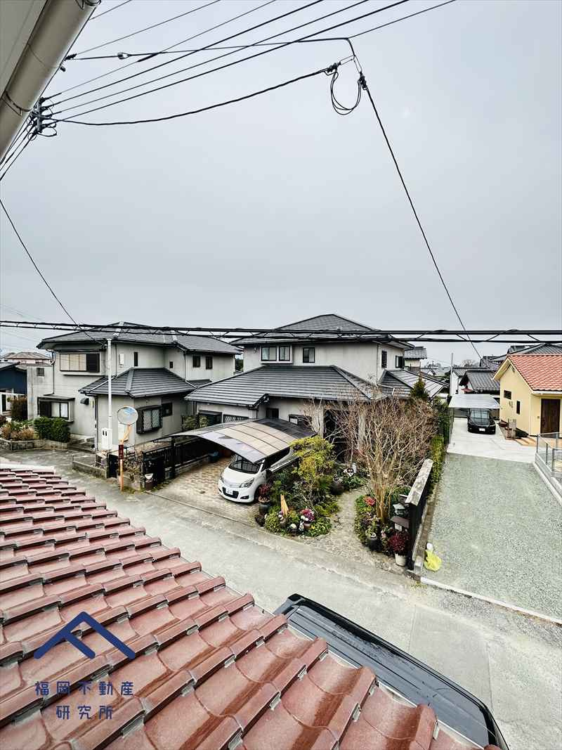 朝倉郡筑前町上高場　戸建ての展望