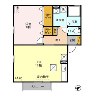 【間取り】 | ボヌール　ＡＢＣＤＥ