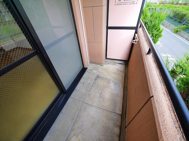 オーキッドあやめ池のバルコニー