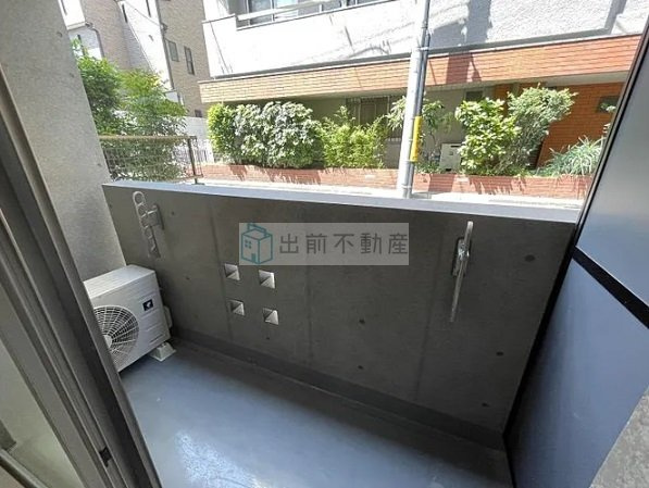 フォセット西巣鴨のバルコニー