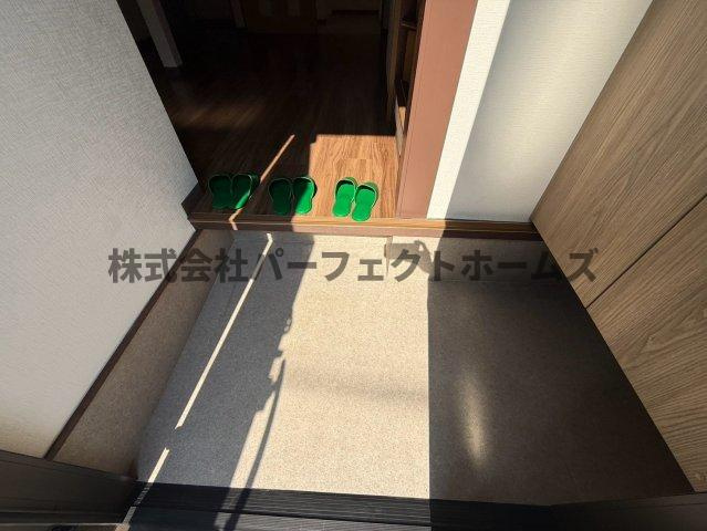 大利元町テラスハウスの玄関|落ち着いた玄関です