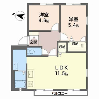 【間取り】 | フレグランス高松