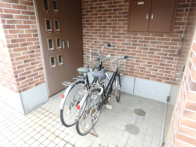 【その他共用部分】 | 不二屋マンション | 駐輪スペースです