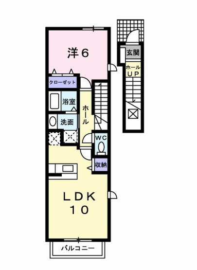 【間取り】 | アベンシスコート　Ｃ | 間取図