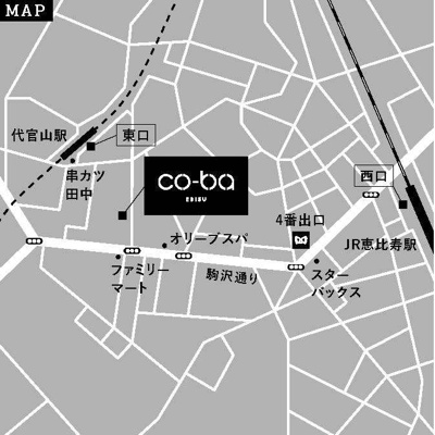 【地図】 | co-ba ebis residence