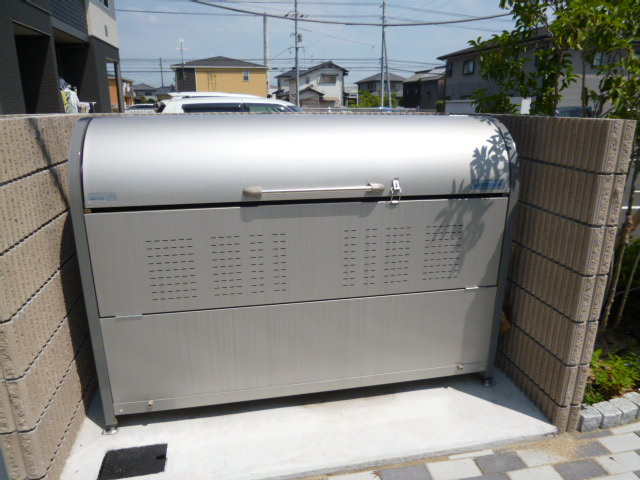 倉敷市茶屋町のアパートのその他共用部分|敷地内ゴミST（当番なし）