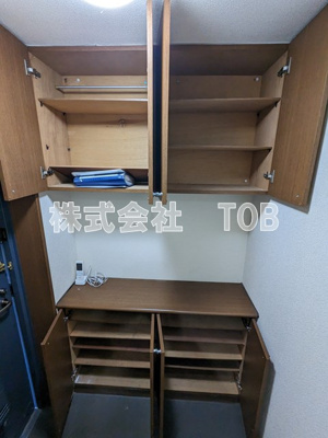 【設備】 | ガーデンハウス浜田山 | シューズボックス※クリーニング中の写真※