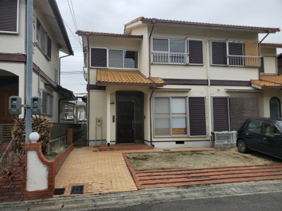 【外観】 | 大原野西竹の里町一丁目　テラスハウス | 令和5年2月リフォーム工事済み