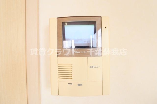 グリニッチ　ヴィレッジⅠのセキュリティ|お客さんの顔が見えるモニター付きインターホンです！