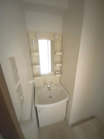 広大ブルデルの独立洗面台