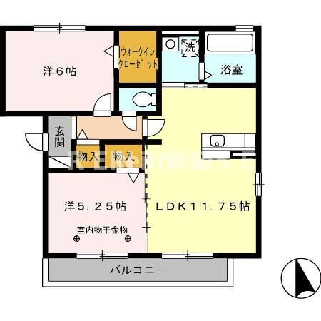 サニーホームズの間取り