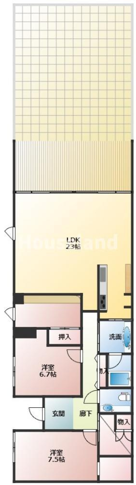 ザ・テラスの間取り