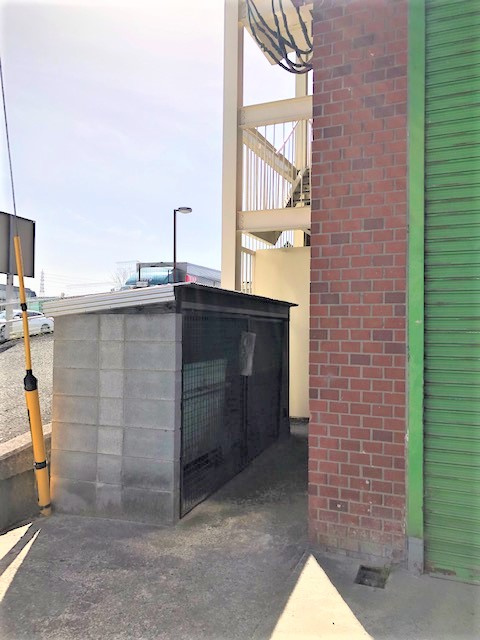 レディースマンションプリンセスのその他共用部分|敷地内ゴミ置き場