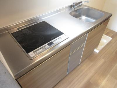 LaVita二条月光（ラヴィータ二条月光）のキッチン|2口ＩＨ