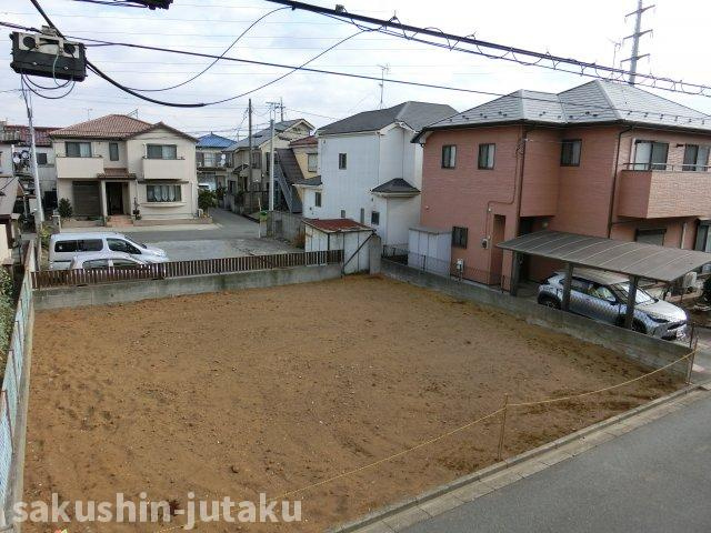八千代台東３丁目　売地の外観|八千代台東３丁目　売地　更地　建築条件なし　お好きなハウスメーカーでどうぞ　正味48.8坪　整形地　南西側４ｍ道路面　陽当り良好　
